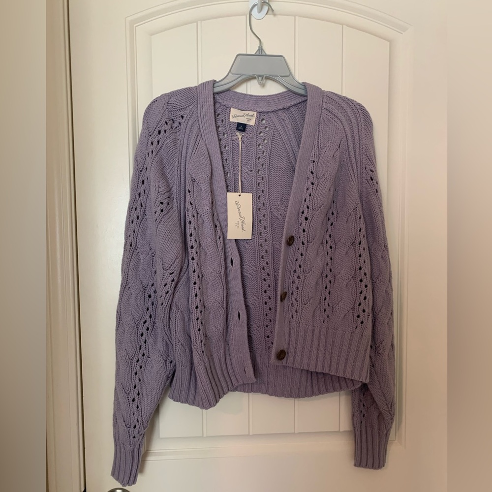 Universal Thread Purple Cardigan